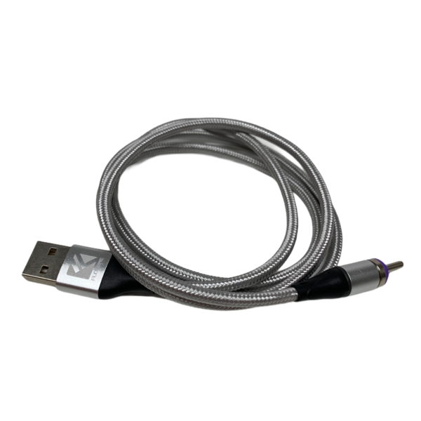 Magnetisches USB-Kabel (1M/silber)