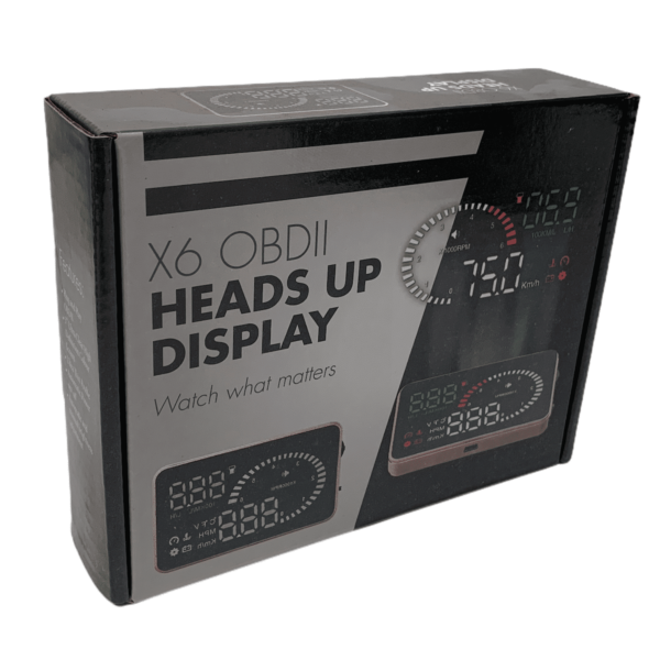 X6 ODB2 - Heads Up Display